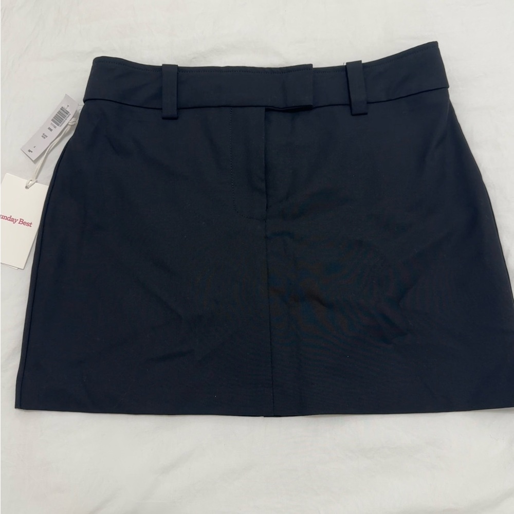 Aritzia Sunday Best Black Micro skirt